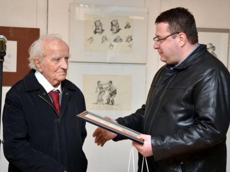 Изложба с карикатури на Стайко Николов бе първото събитие от програмата на Алековите дни