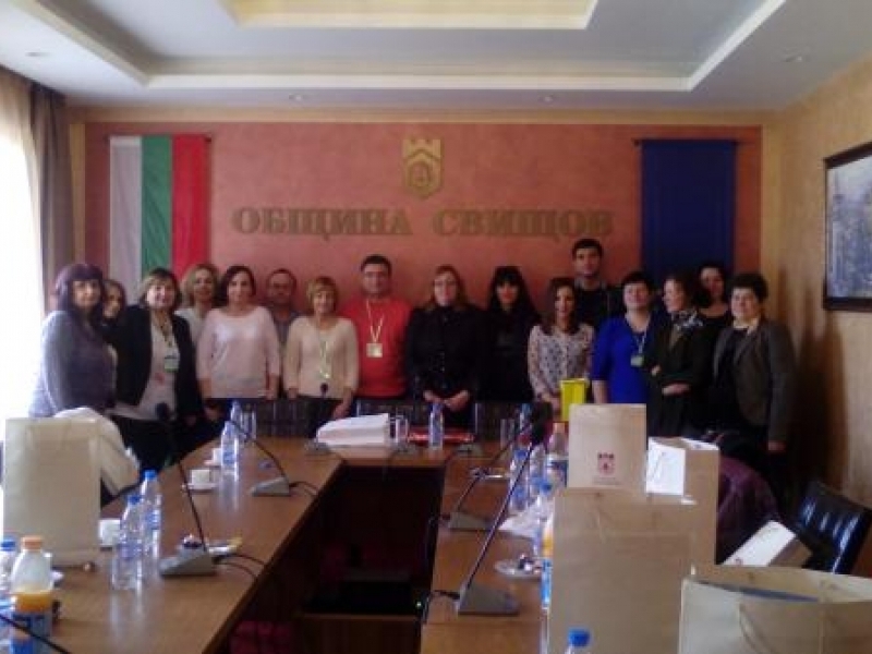 Община Свищов посрещна 11 учители от 4 страни, гости на  СОУ „Николай Катранов" 