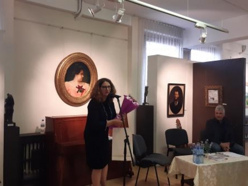 Миналогодишната носителка на наградата „Златно дунавски перо“  представи свои стихосбирки в Художествена галерия „Николай Павлович“ в Свищов