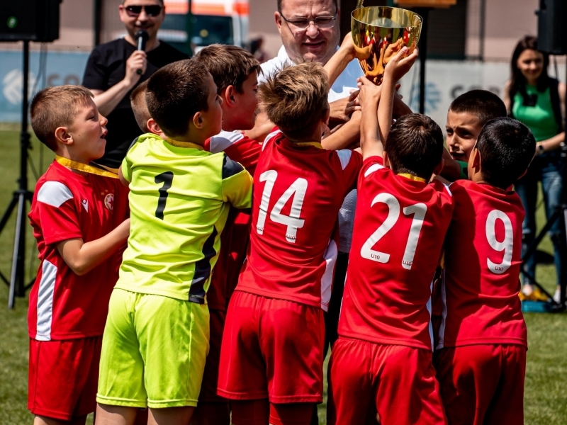 В Свищов се проведе второто издание на Детския футболен турнир за „КУПА НОВЕ“ 