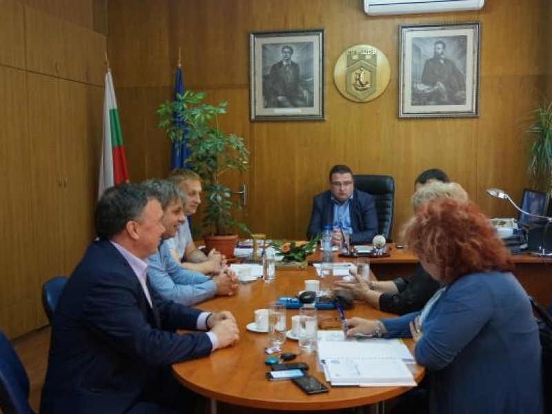 Румънска делегация посети Свищов по повод бъдещ съвместен проект по трансгранично сътрудничество