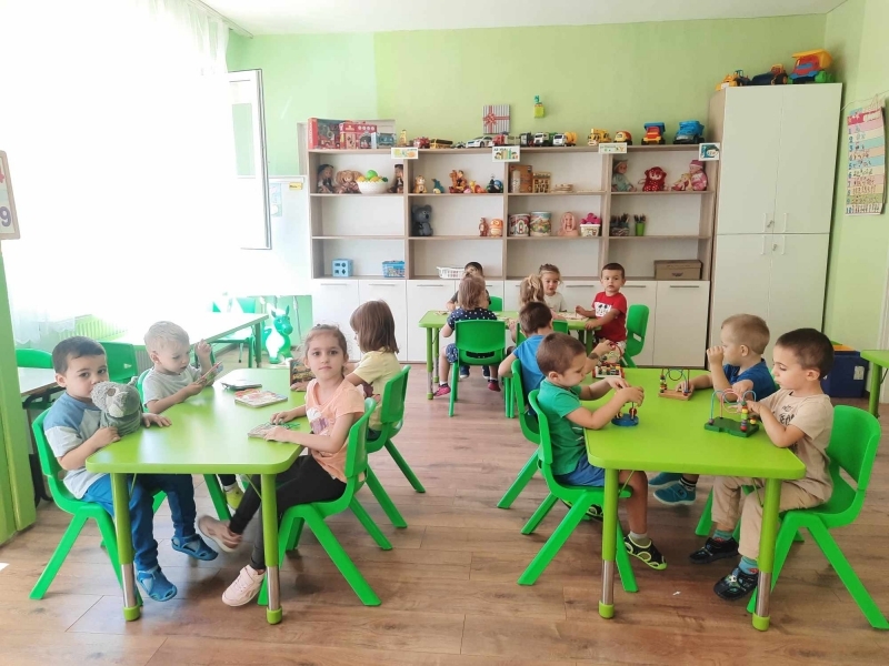 Малчуганите от ДГ „Слънчо“ ще започнат новата учебна година в обновени помещения 