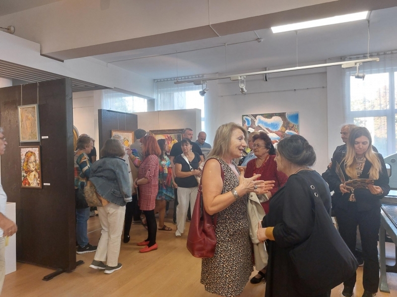 В ХГ "Николай Павлович" бе открита 48-та традиционна изложба на свищовските художници 