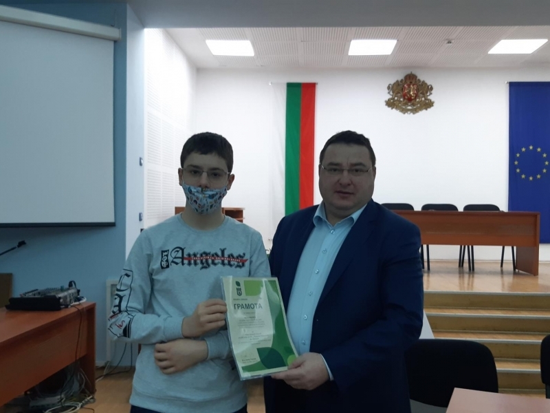 Община Свищов отличи победителите в първия общински екоконкурс 