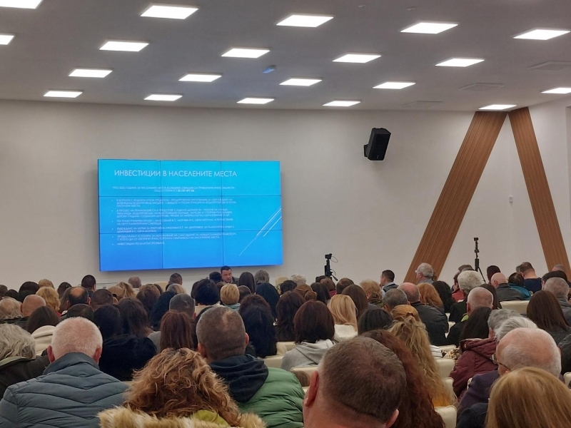 Кметът Генчо Генчев направи своя ежегоден публичен отчет пред жителите на община Свищов 