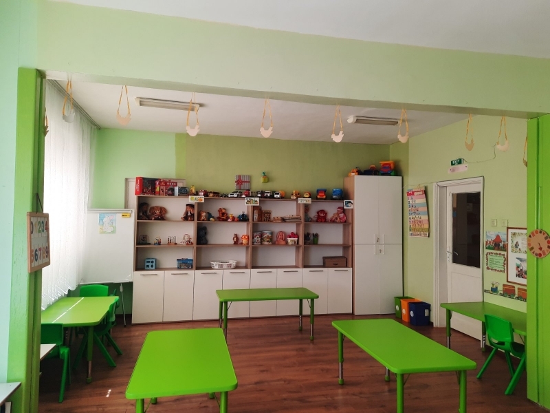 Малчуганите от ДГ „Слънчо“ ще започнат новата учебна година в обновени помещения 