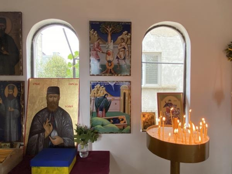Осветиха първия в България храм на свети Ефрем Нови Чудотворец