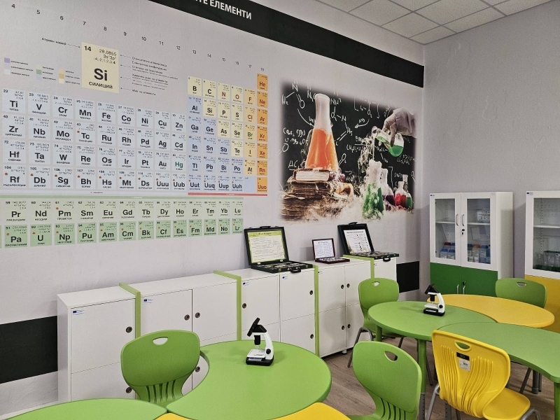 Модерен STEM център беше открит в ОУ „Св. св. Кирил и Методий“ – с. Овча могила 