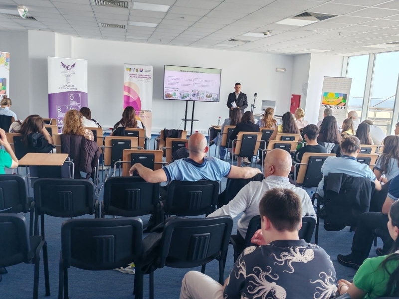 Проект на ПДТГ „Димитър Хадживасилев“ представен на Национална научна конференция в Бургас 