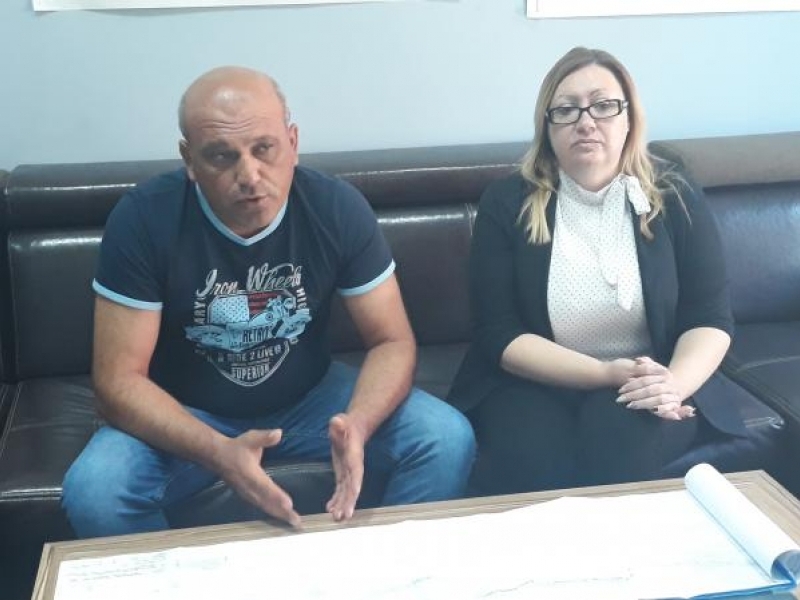 Пресконференция във връзка с влошеното водоподаване в Свищов дадоха представители на община Свищов и „ВиК Йовковци“