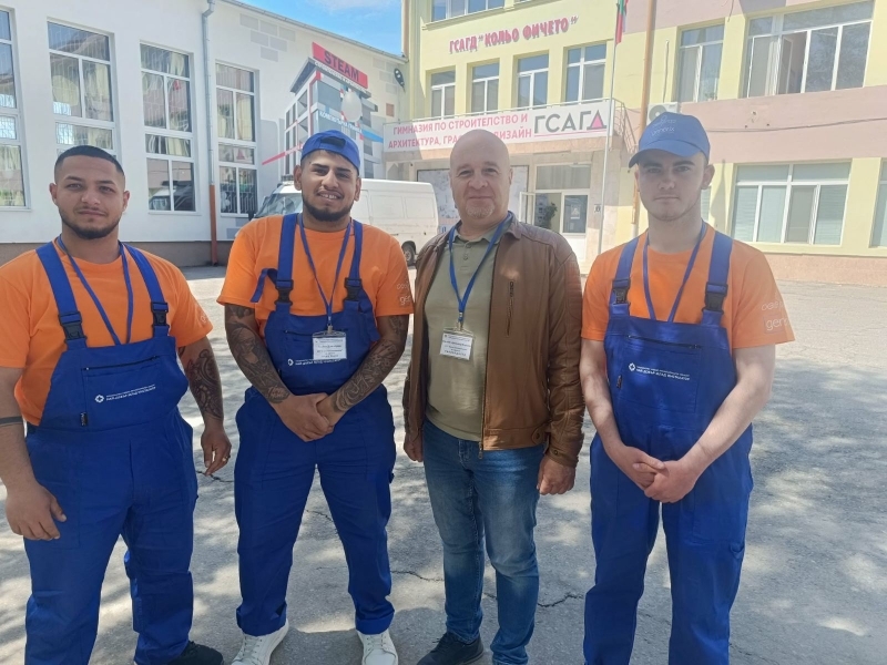 Ученици от Свищовска професионална гимназия с участие в Националното състезание „Най-добър млад инсталатор“ 