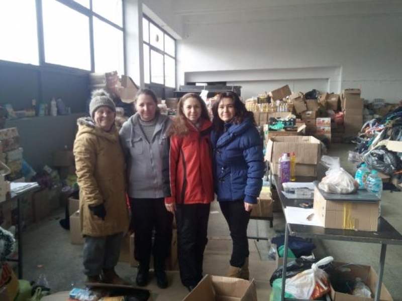 Жителите на село Хитрино получиха даренията от Община Свищов