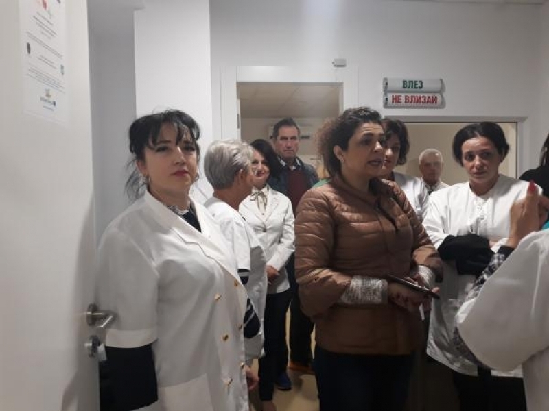 Представители на румънската болница в Зимнич обмениха опит с колегите си от МБАЛ „Д-р Димитър Павлович“ в Свищов 