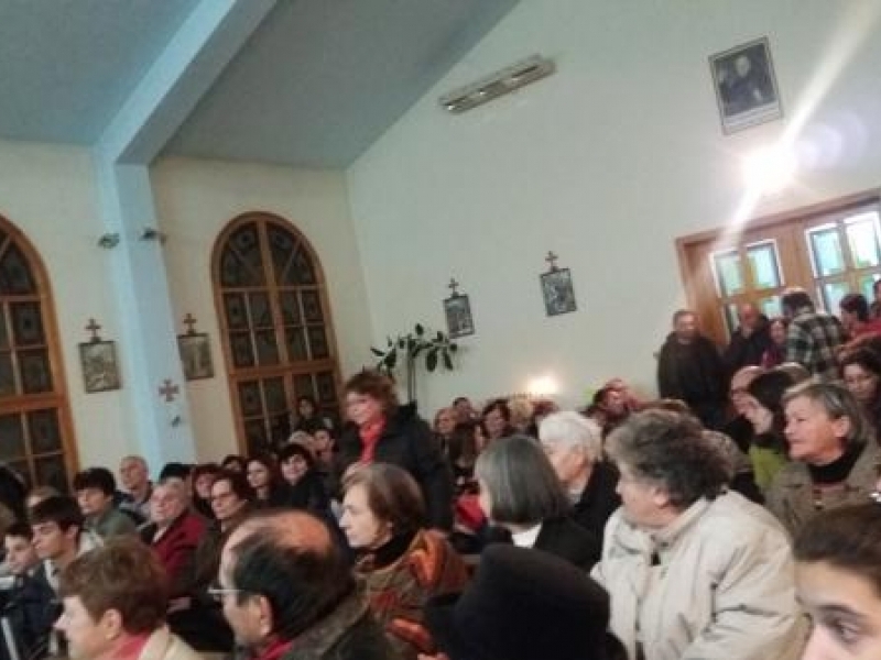 Коледен концерт в изпълнение на ПБХ „Янко Мустаков” се състоя в Католическата църква в Свищов