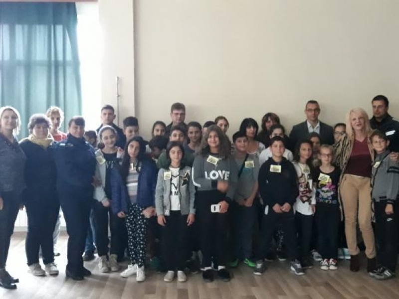Детско полицейско управление откриха в свищовското училище „Цветан Радославов“