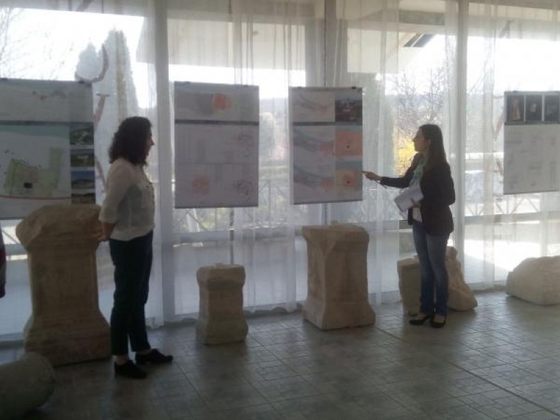 Изложба на проекти по магистърска програма "Опазване на културно наследство" се проведе в "Нове"