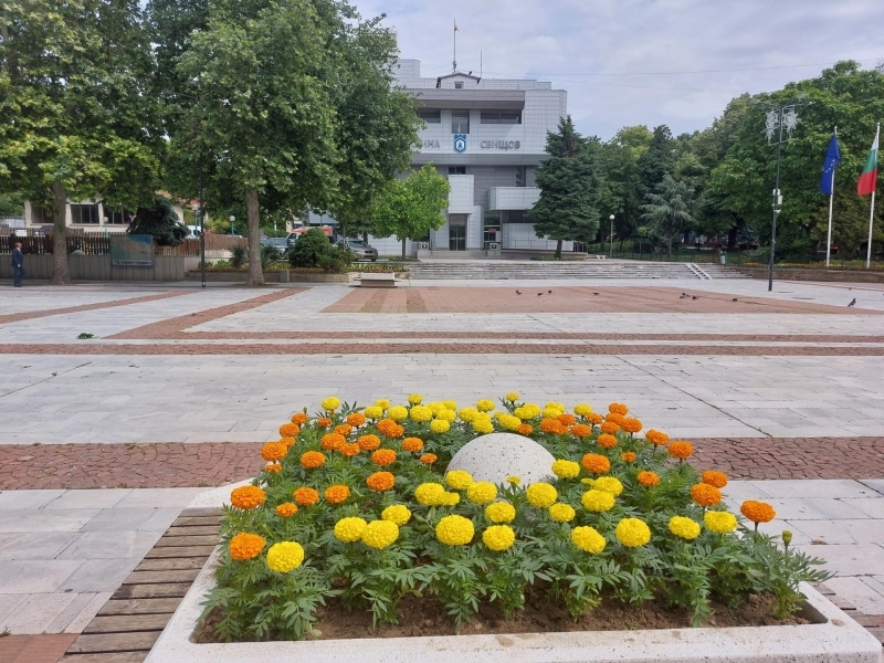 Зацветяването на градските паркове и кътовете за отдих започна в Свищов 