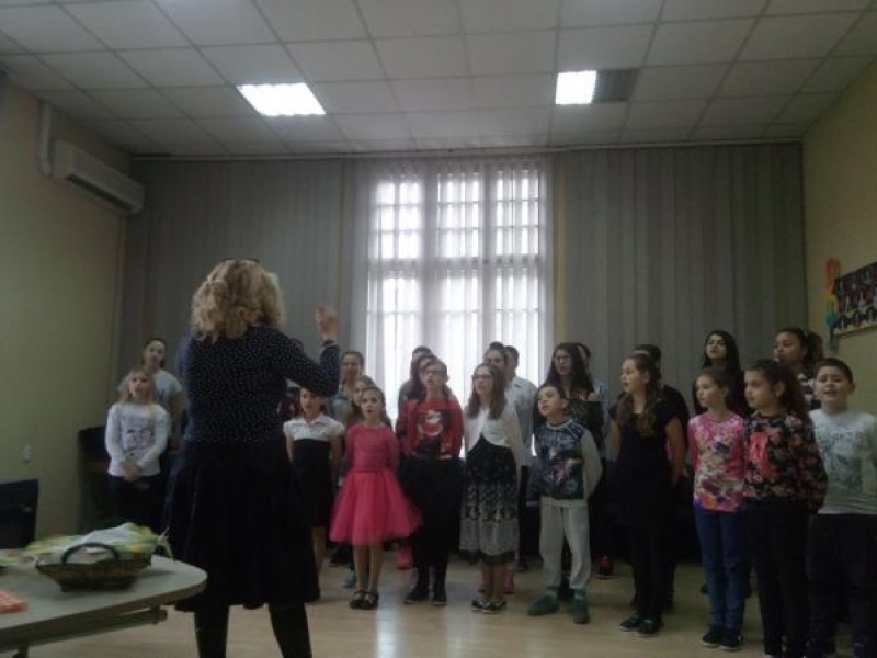 Детски хор „Дъга“ ще твори в нова хорова зала