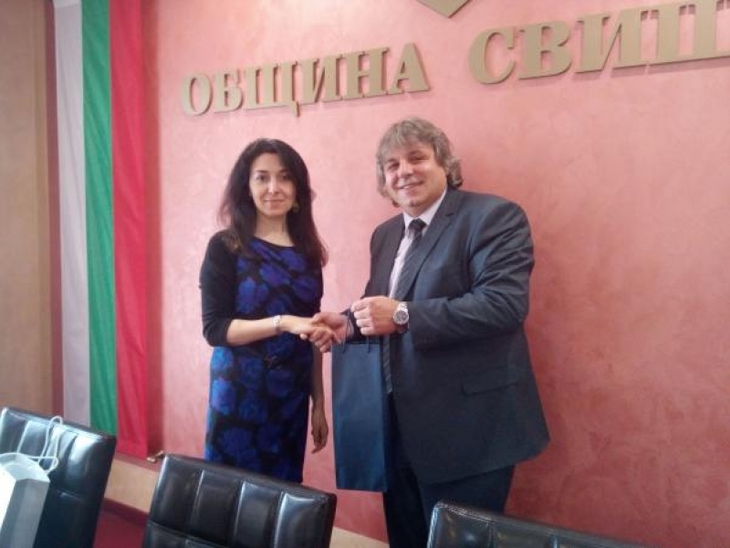 Извънредният и пълномощен посланик на Република Азербайджан у нас бе скъп гост на община Свищов