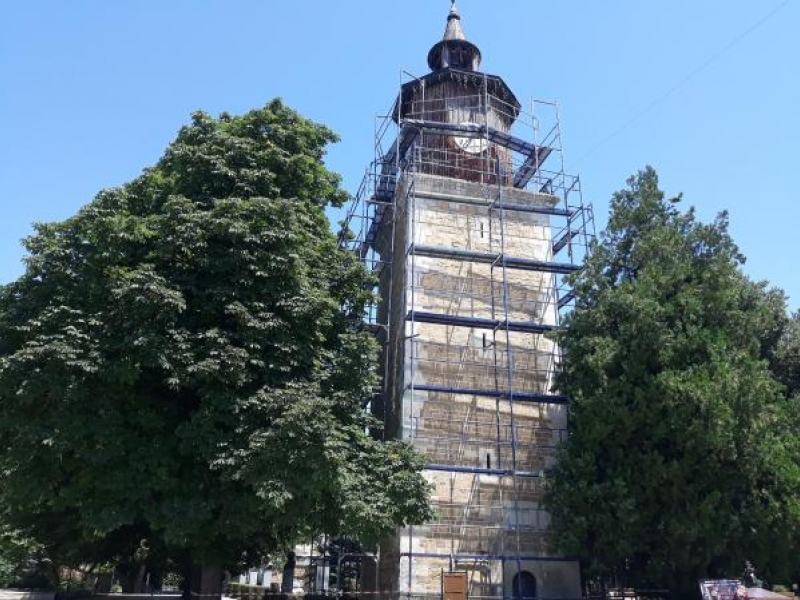 Стартира ремонтът на часовниковата кула в град Свищов