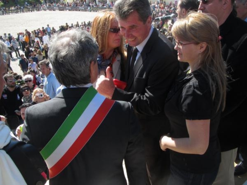 Станислав Благов се среща с кмета на Рим
