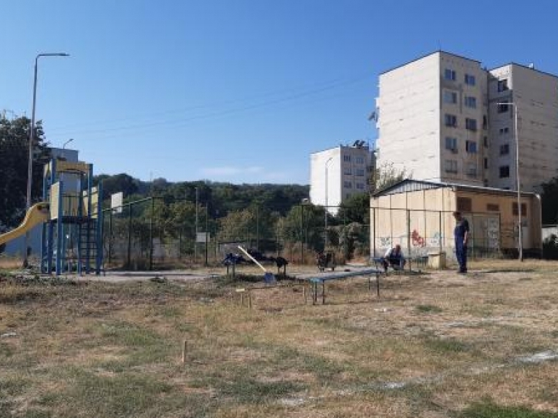 Започна изграждането на нова зона за спорт и отдих в ж.к. „Стоян Ников“ в Свищов