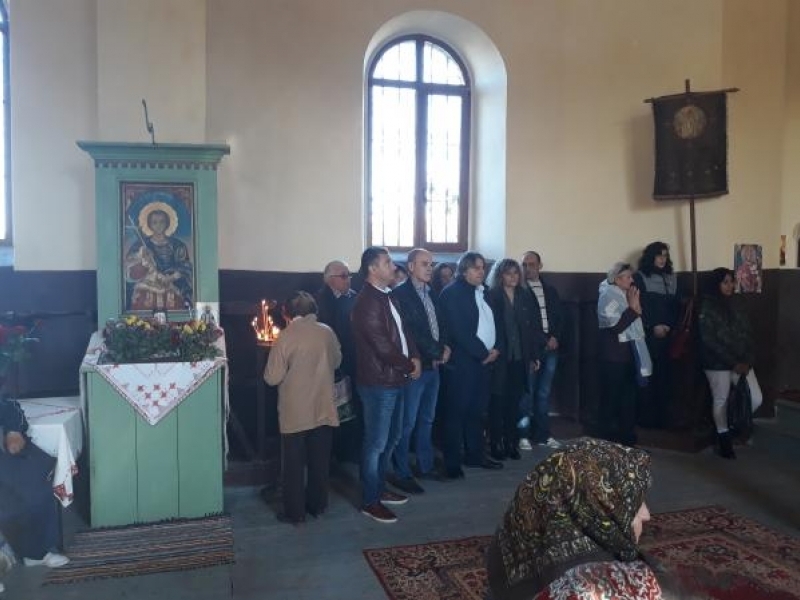 Църквата „Свети Димитър“ в село Козловец отбеляза своята 130 годишна история на храмовия си празник