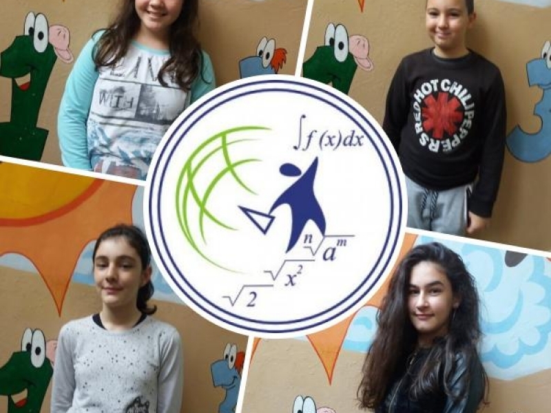 Четирима ученици от СУ „Цветан Радославов“ са медалисти на „Математика без граници“