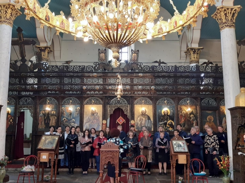 С Великденски концерт Първи български хор „Янко Мустаков“ поздрави жителите на Свищов 