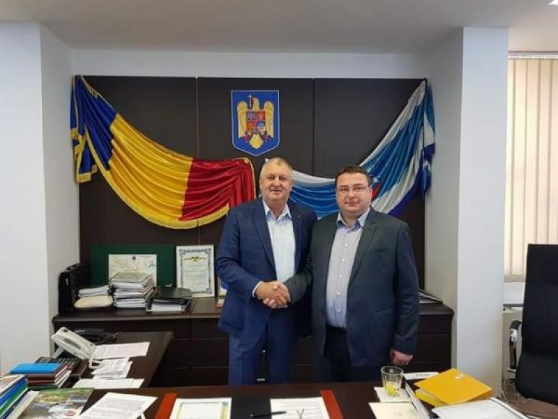 Кмета на Свищов Генчо Генчев посети Кълъраш, Румъния по повод реализирането на мащабен инфраструктурен проект за 8 млн. евро