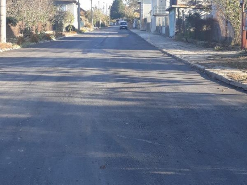 Три основни улици в свищовското село Вардим бяха изцяло преасфалтирани