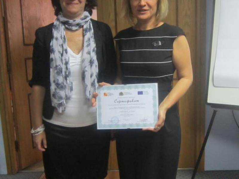 Милена Богданова – началник отдел „Образование и култура” получи награда 