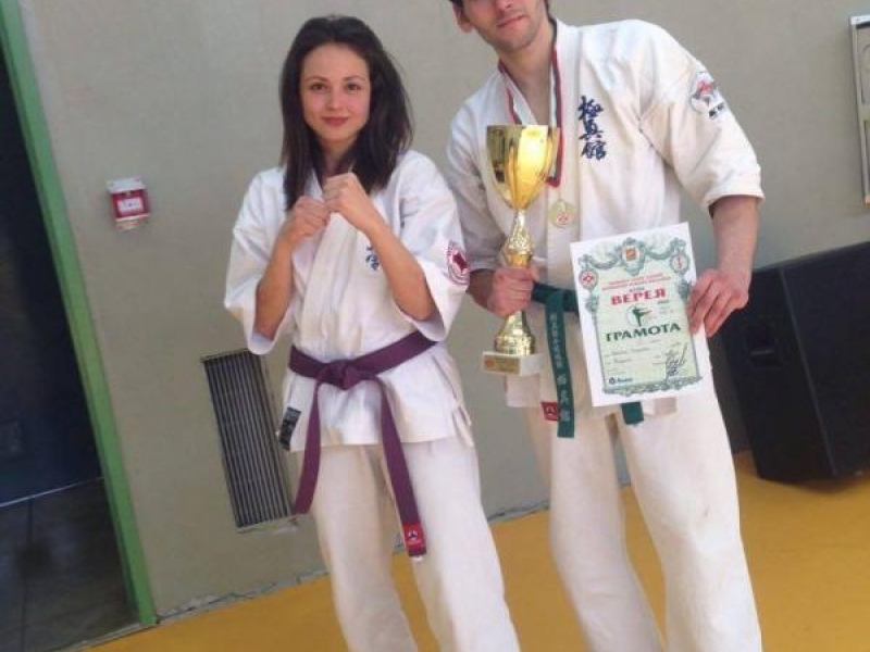 Възпитаник на СА„Д.  А. Ценов” със златен медал от международно първенство по Киокушин карате