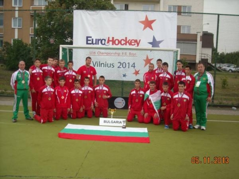 Бронзови медали от Европейското първенство по хокей на трева