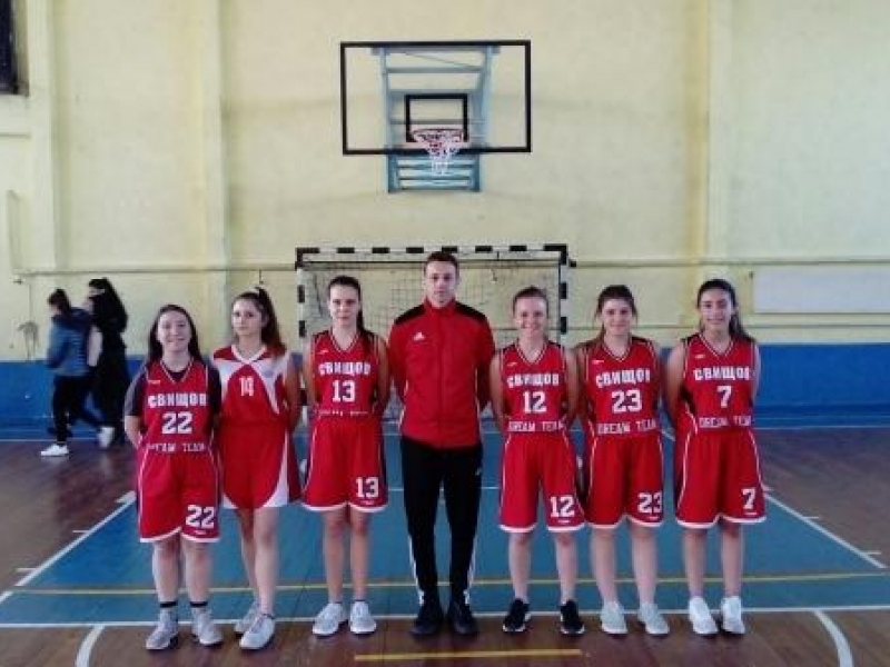 Всички отбори по баскетбол на СУ „Димитър Благоев“ – гр. Свищов се класираха за Областното първенство
