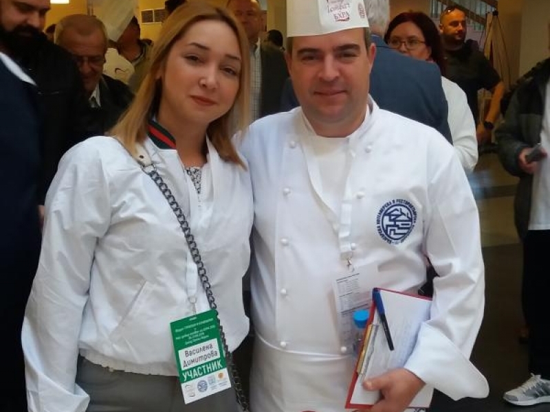 СПГ “Алеко Константинов” със сребърен медал от Националния конкурс „Най-добър млад готвач на БХРА 