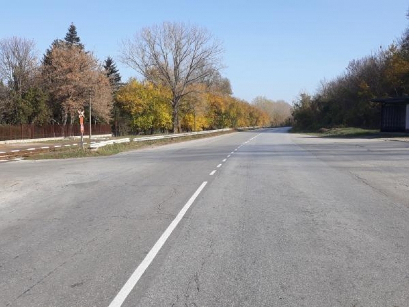 АПИ започна опресняването на пътните маркировки от Републиканската пътна мрежа на територията на община Свищов