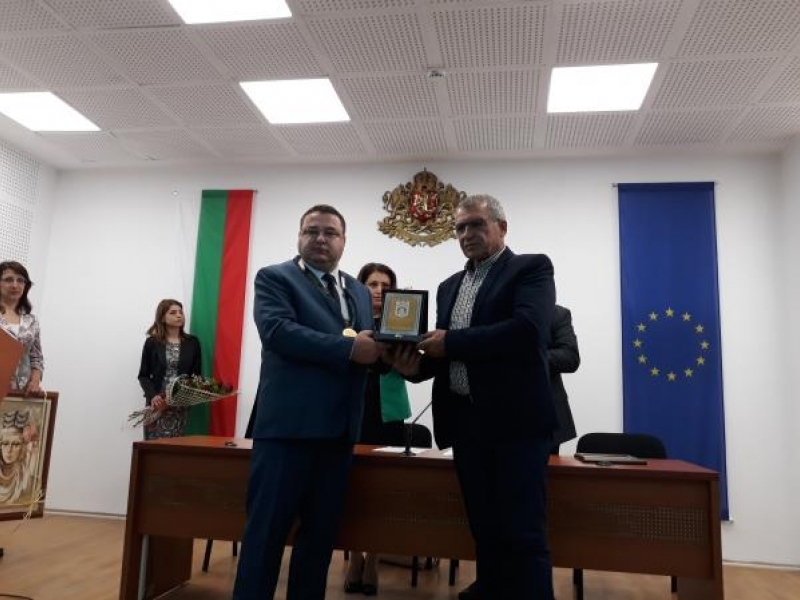 Ганчо Ламбев бе удостоен със званието „Почетен гражданин на град Свищов“