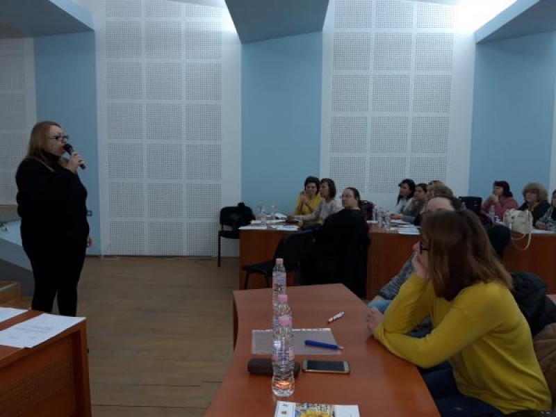 Специалисти от Дневния център за деца с увреждания в Свищов провеждат обучение на педагози от общинските детски градини