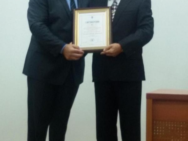 Стефан Димитров бе удостоен със званието „Почетен гражданин на град Свищов”