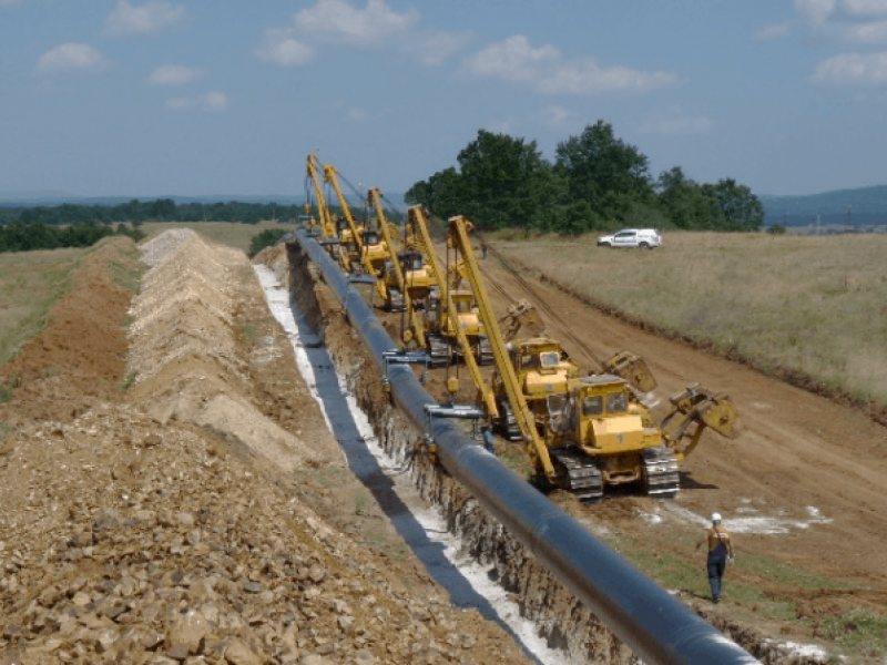 Стартира изграждането на преносния газопровод до град Свищов