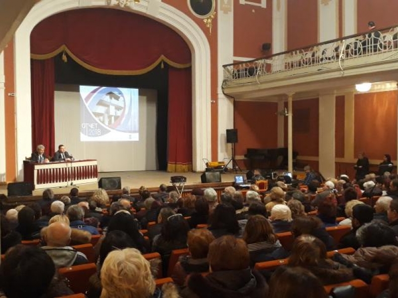    Кметът на Свищов Генчо Генчев направи отчет за извършената дейност  през третата година от мандат 2015-2019