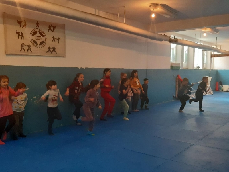Украинските деца в Свищов имат възможност да посещават и занятия по спортни дейности 