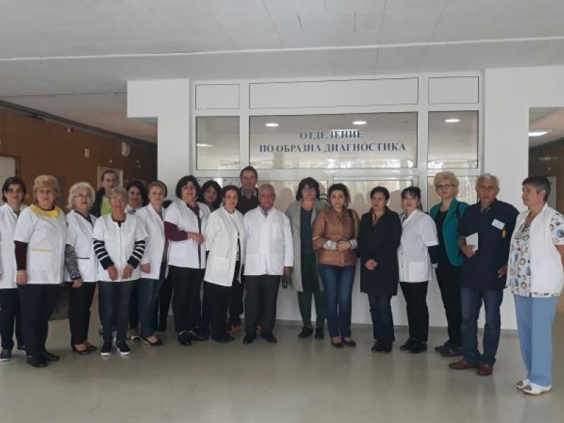 Представители на румънската болница в Зимнич обмениха опит с колегите си от МБАЛ „Д-р Димитър Павлович“ в Свищов 