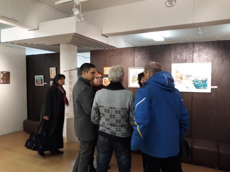 Коледна изложба-базар на свищовски художници бе открита в „Художествена галерия „Николай Павлович” – Свищов