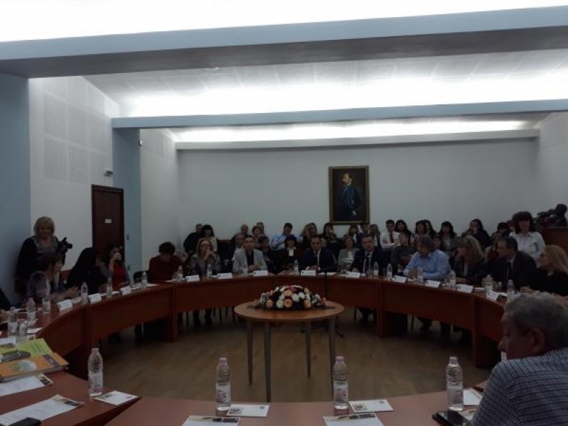Министърът на икономиката Емил Караниколов посети Свищов и взе участие в кръгла маса на тема „Образование, бизнес местна власт“ 