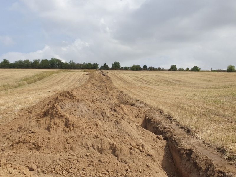 Напредват дейностите по подмяна на хранителния водопровод за с. Българско Сливово в община Свищов 