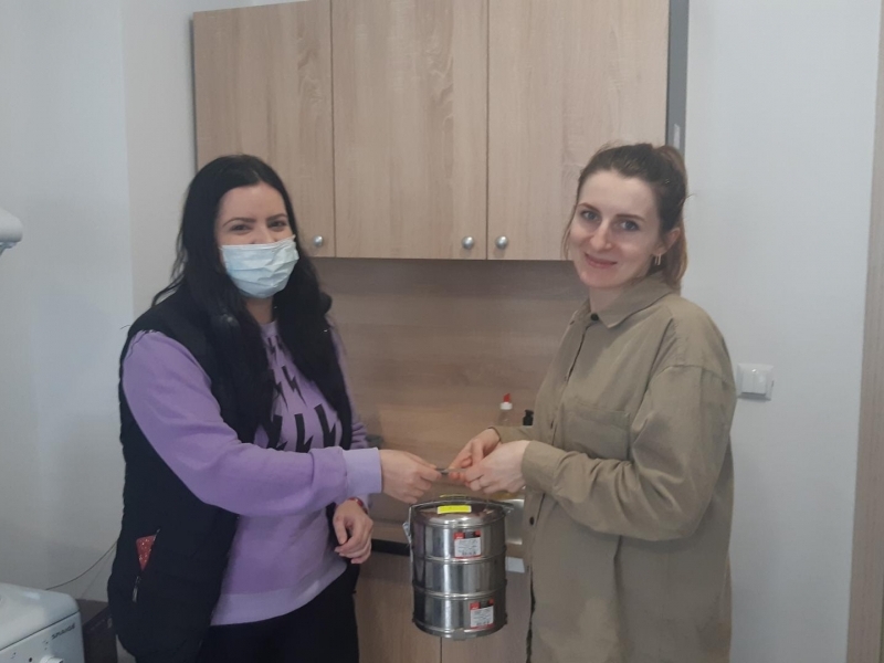 Екипът на Център „Компас” оказва ежедневна подкрепа на пристигналите в община Свищов  украински граждани  