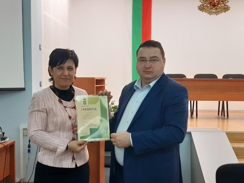 Община Свищов отличи победителите в първия общински екоконкурс 
