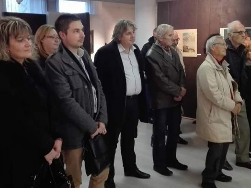 Почетният гражданин Ангел Ботев направи своята поредна Юбилейна изложба в ХГ „Николай Павлович” 